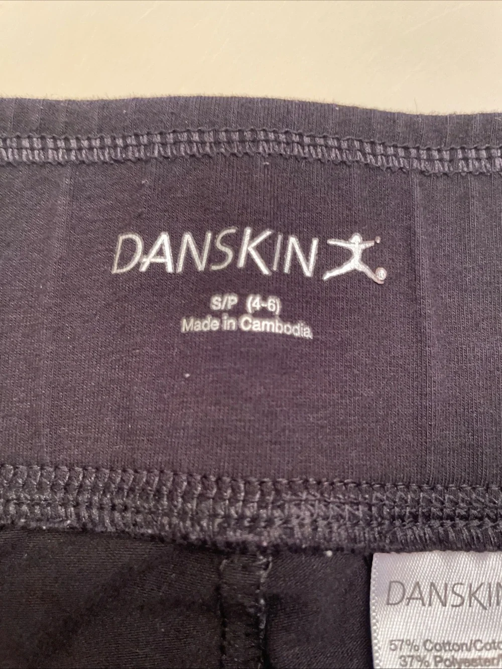 Danskin Black Leggings Women Small 4-6 Athletic Yoga Stretch Pants